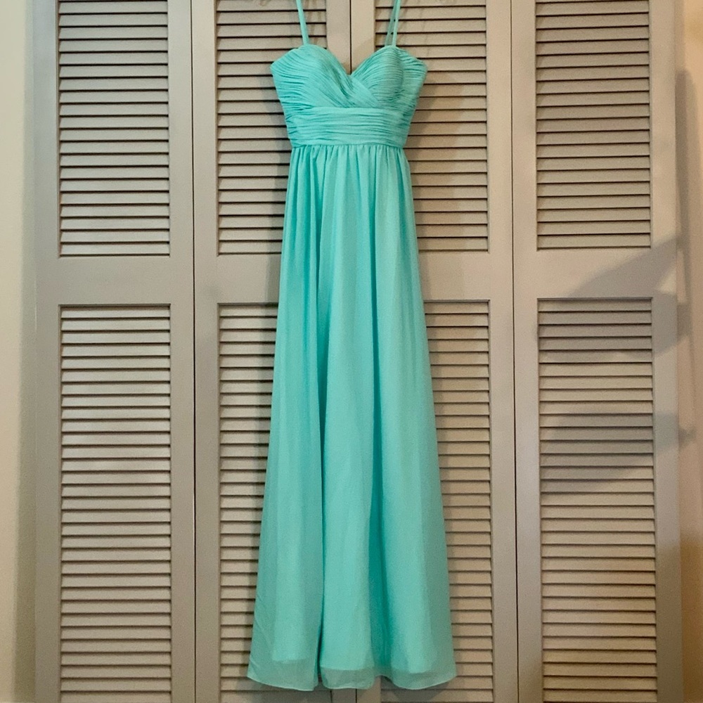 NWT Elegant Aqua Formal Dress by MY Fashion - Picture 4 of 10